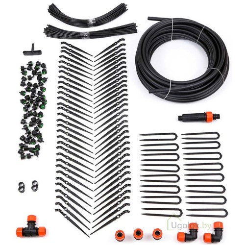 Капельный полив от водопровода ЖУК 60 растений