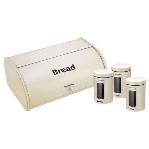 Хлебница и 3 баночки KB-7098 KLAUSBERG Хлебница и 3 баночки KB-7098 KLAUSBERG