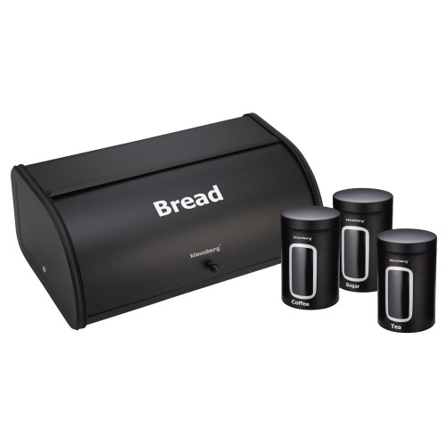 Хлебница и 3 баночки KB-7098 KLAUSBERG Хлебница и 3 баночки KB-7098 KLAUSBERG