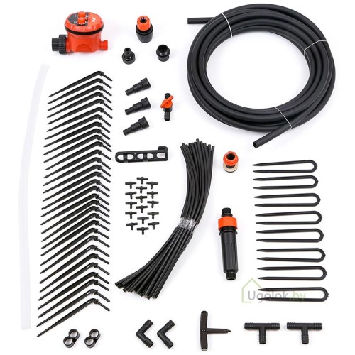 Капельный полив от емкости Жук 30 растений Автомат (парниковый) Капельный полив от емкости Жук 30 растений Автомат (парниковый)