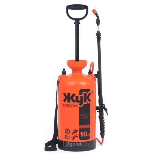 Опрыскиватель ОП-207 Жук 10 л с телескопическим брандспойтом Опрыскиватель ОП-207 Жук 10 л с телескопическим брандспойтом