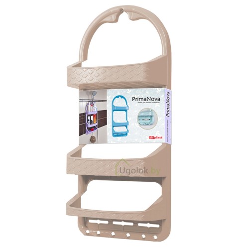 Полка для ванной комнаты PrimaNova (серо-бежевый) Полка для ванной комнаты PrimaNova (серо-бежевый)