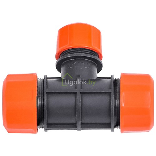 Тройник цанговый Жук 3/4"-3/4"-1/2" Тройник цанговый Жук 3/4"-3/4"-1/2"