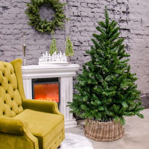 Елка искусственная классическая зеленая LUX 250 см GrandCity Елка искусственная классическая зеленая LUX 250 см GrandCity