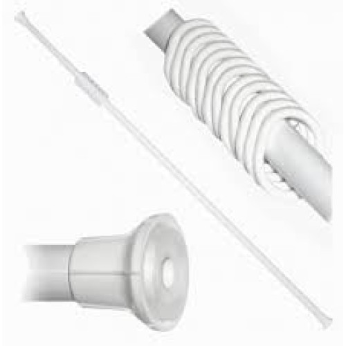 Карниз для ванной белый Prima Vanna (110-200 см) Карниз для ванной белый Prima Vanna (110-200 см)