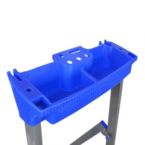 Стремянка металлическая с широкой ступенью NIKA (8 ступеней) Стремянка металлическая с широкой ступенью NIKA (8 ступеней)