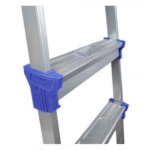 Стремянка металлическая с широкой ступенью NIKA (8 ступеней) Стремянка металлическая с широкой ступенью NIKA (8 ступеней)