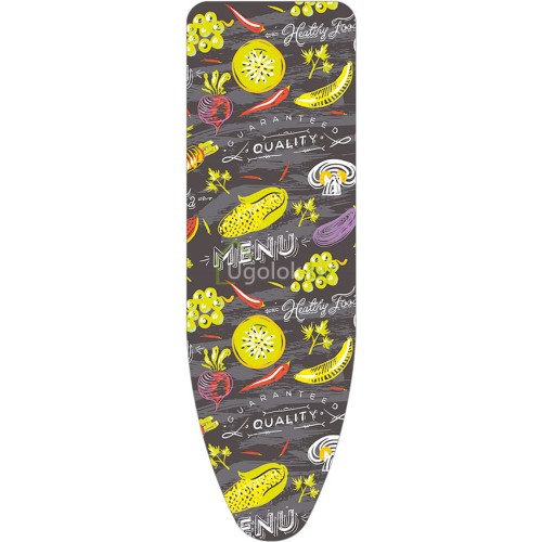 Чехол антипригарный для гладильной доски с поролоном (540x1290) Ника