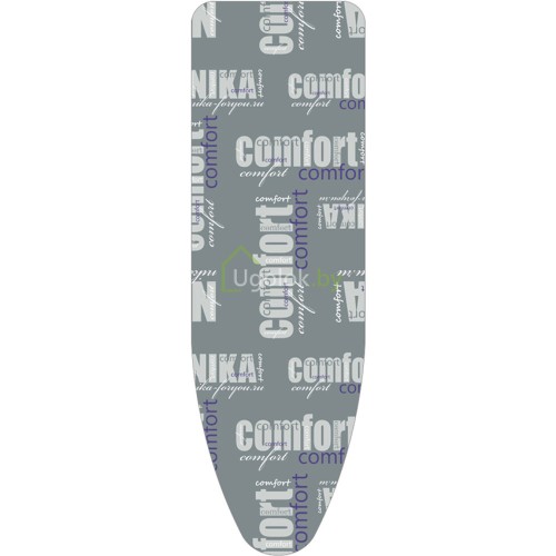 Чехол антипригарный для гладильной доски с поролоном (540x1290) Ника