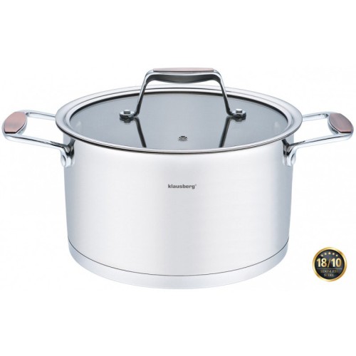 Кастрюля из нержавеющей стали 1.8 л KB-7225 KLAUSBERG Кастрюля из нержавеющей стали 1.8 л KB-7225 KLAUSBERG