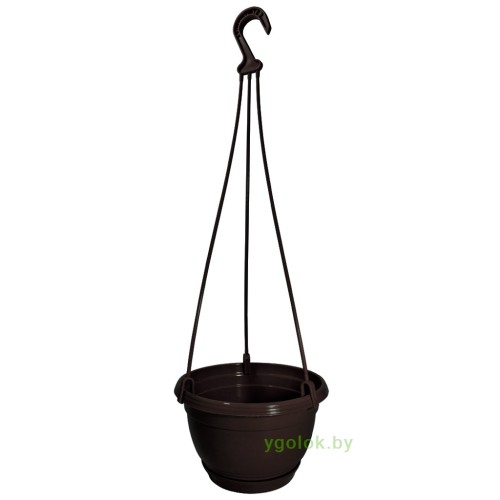 Горшок подвесной Domi 18 см с пластиковым крючком