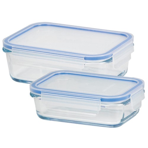 Набор стеклянных контейнеров для еды KH-2152 KINGHoff Набор стеклянных контейнеров для еды KH-2152 KINGHoff