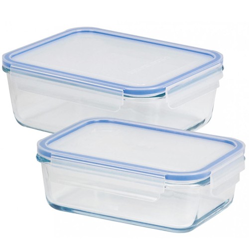 Набор стеклянных контейнеров для еды KH-2156 KINGHoff Набор стеклянных контейнеров для еды KH-2156 KINGHoff