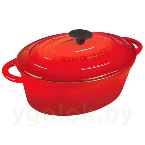Кастрюля чугунная эмалированная 3.9 л KINGHoff KH-2265