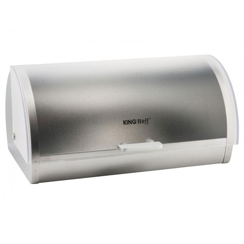 Хлебница металлическая с крышкой из пластика KH-3203 KINGHoff Хлебница металлическая с крышкой из пластика KH-3203 KINGHoff