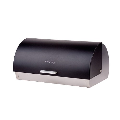 Хлебница металлическая с крышкой из пластика KH-3208 KINGHoff Хлебница металлическая с крышкой из пластика KH-3208 KINGHoff