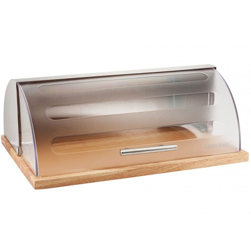 Хлебница с основанием из дерева KH-3210 KINGHoff Хлебница с основанием из дерева KH-3210 KINGHoff