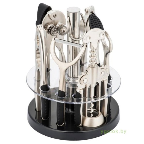 Набор кухонных принадлежностей на вращающейся подставке KH-3616 KINGHoff Набор кухонных принадлежностей на вращающейся подставке KH-3616 KINGHoff