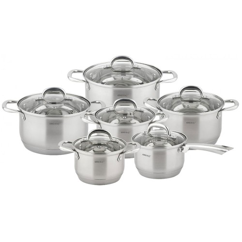 Набор посуды KH-4468 KINGHoff (12 предметов) Набор посуды KH-4468 KINGHoff (12 предметов)