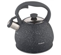 Чайник 2 л со свистком KB-7321 KLAUSBERG (серый)