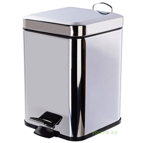 Ведро для мусора квадратное 5 л Feniks