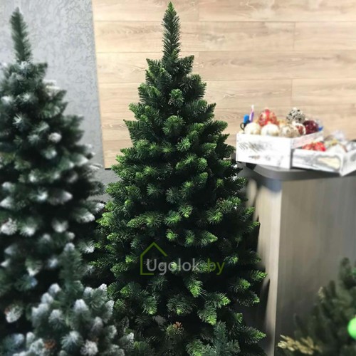 Елка (сосна) новогодняя Снежная Королева с зеленым напылением 180 см GrandCity Елка (сосна) новогодняя Снежная Королева с зеленым напылением 180 см GrandCity