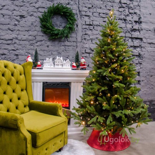 Елка новогодняя Сверк ясный коричневый 250 см GrandCity