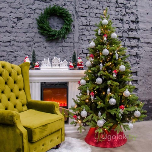 Елка новогодняя Сверк ясный коричневый 250 см GrandCity