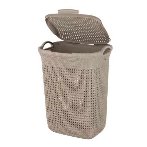 Корзина для белья Paola 55 л (бежевый) Корзина для белья Paola 55 л (бежевый)
