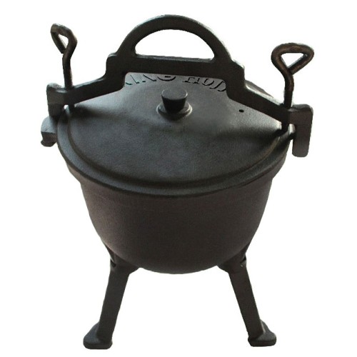 Кастрюля чугунная для кемпинга KH-2234 16 л KINGHoff Кастрюля чугунная для кемпинга KH-2234 16 л KINGHoff