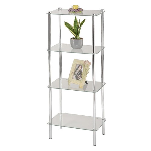 Этажерка стеклянная Metlex MX3035