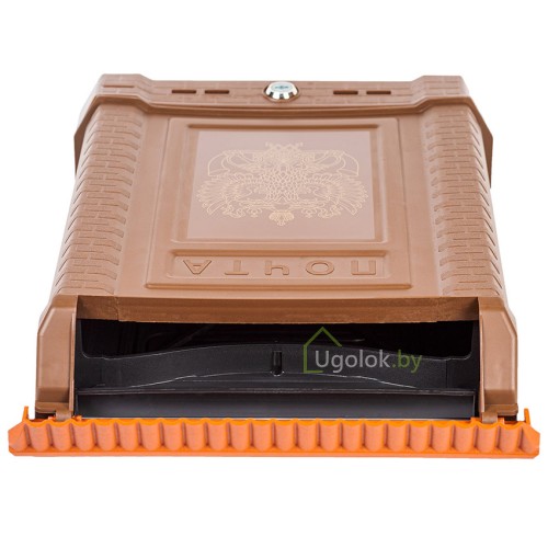 Почтовый ящик Премиум с металлическим замком (коричневый) Почтовый ящик Премиум с металлическим замком (коричневый)