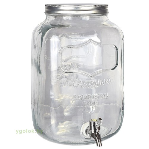 Лимонадник стеклянный 4 л Лимонадник стеклянный 4 л