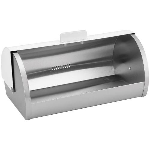 Хлебница металлическая белая KINGHoff KH-1358