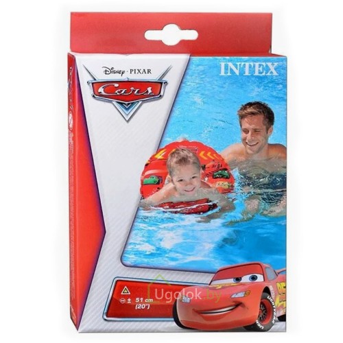 Надувной круг Intex Тачки 51 см (58260NP) 3-6 лет Надувной круг Intex Тачки 51 см (58260NP) 3-6 лет