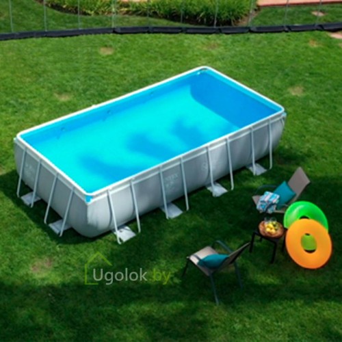 Бассейн каркасный Intex Prism Frame 400x200x100 см (26788NP) Бассейн каркасный Intex Prism Frame 400x200x100 см (26788NP)