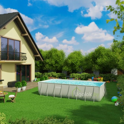 Бассейн каркасный Intex Prism Frame 488x244x107 см (26792) Бассейн каркасный Intex Prism Frame 488x244x107 см (26792)