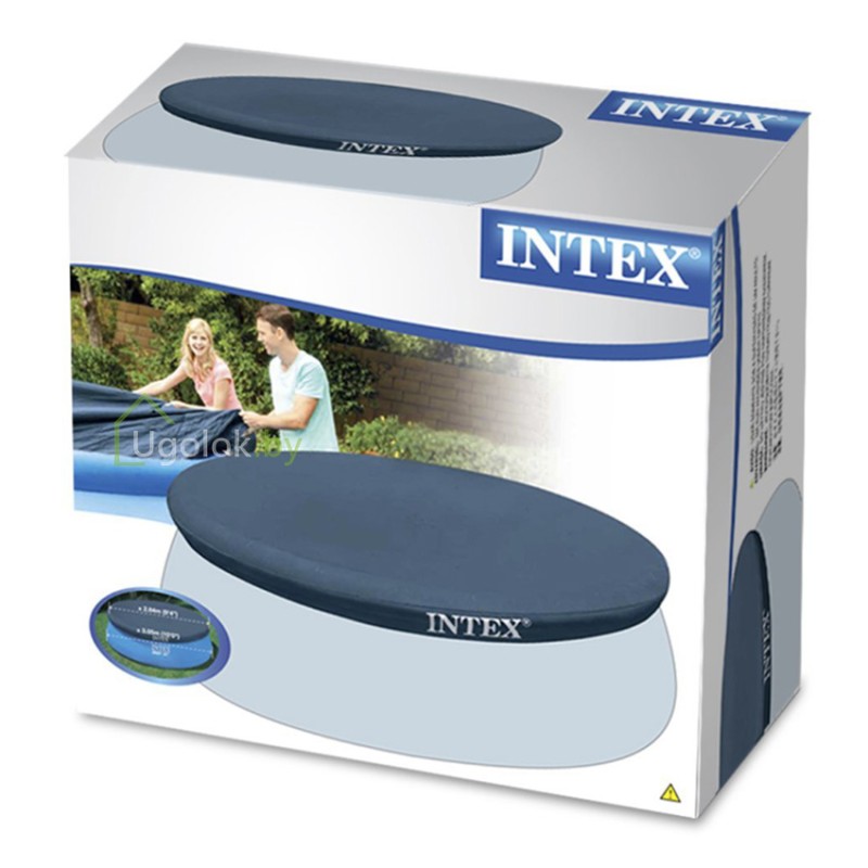 Тент-чехол для бассейнов Intex Easy Set 396 см (28026, 376х30 см)