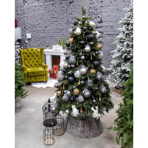 Елка новогодняя Премиум зеленая 120 см РЕ GrandCity Елка новогодняя Премиум зеленая 120 см РЕ GrandCity