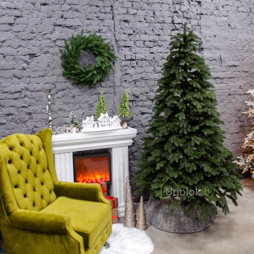 Елка новогодняя Премиум зеленая 210 см РЕ GrandCity