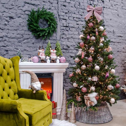 Елка новогодняя Элит зеленая 250 см РЕ GrandCity Елка новогодняя Элит зеленая 250 см РЕ GrandCity