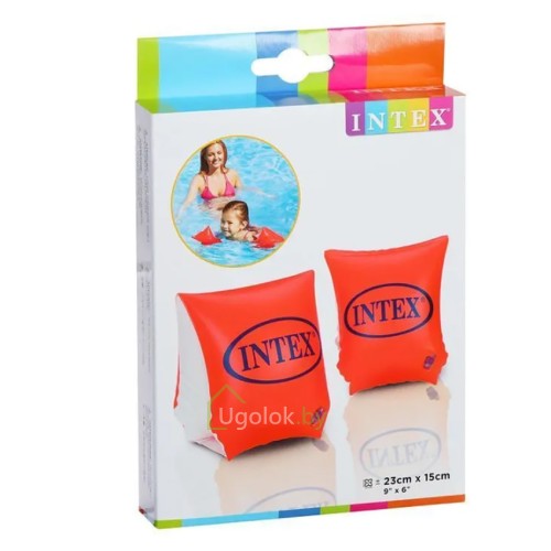 Нарукавники надувные Intex Deluxe 23x15 см (58642NP) 3-6 лет Нарукавники надувные Intex Deluxe 23x15 см (58642NP) 3-6 лет