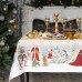 Набор столовый «Christmas time» скатерть 150х220см +/-3см с ГМВО салф.40х40см-12шт хл100% 4496663