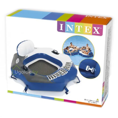 Надувное кресло-круг Intex River Run 130x126 см (58854EU) Надувное кресло-круг Intex River Run 130x126 см (58854EU)