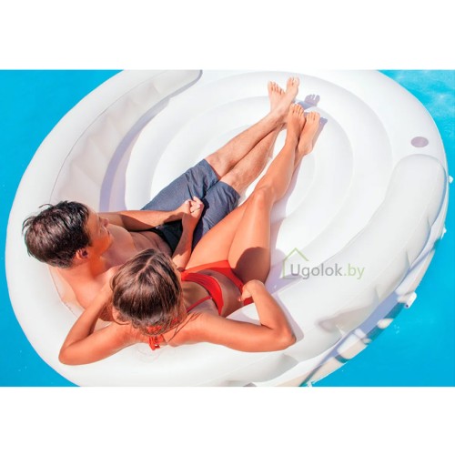 Плавающий остров с солнцезащитным навесом Intex 199х150 см (58292EU)