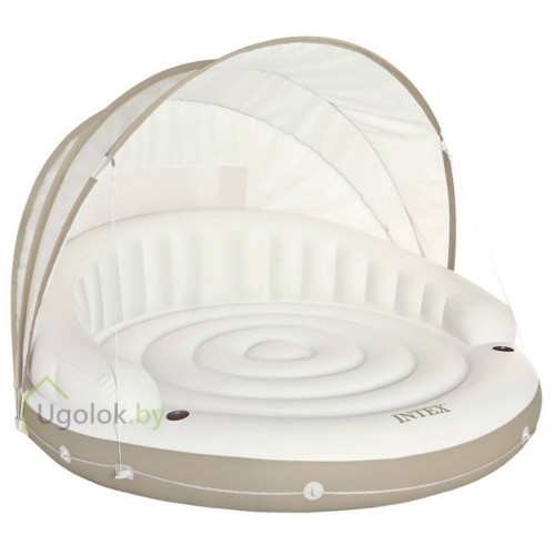Плавающий остров с солнцезащитным навесом Intex 199х150 см (58292EU)