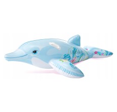 Надувная игрушка-наездник Intex Дельфин 175х66 см (58535NP) 3+