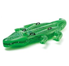 Надувная игрушка-наездник Intex Гигантский крокодил 203х114 см (58562NP) 3+