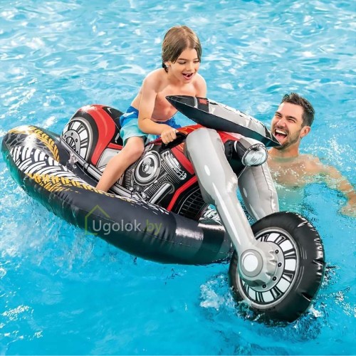 Надувная игрушка Intex Мотобайк 180х94х71 см (57534NP) 3+ Надувная игрушка Intex Мотобайк 180х94х71 см (57534NP) 3+