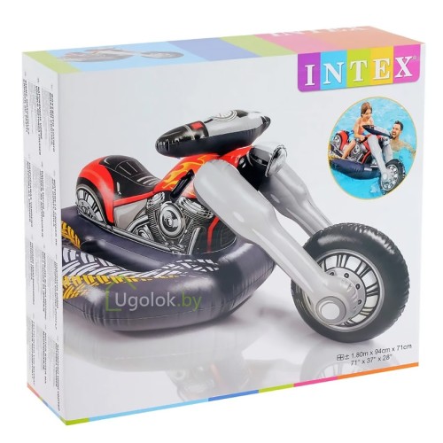 Надувная игрушка Intex Мотобайк 180х94х71 см (57534NP) 3+ Надувная игрушка Intex Мотобайк 180х94х71 см (57534NP) 3+